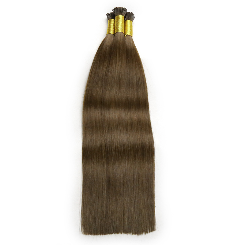 Factory wholesale Top Quality I Tip Raw Virgin Remy Aligned Indian Human Hair Extension